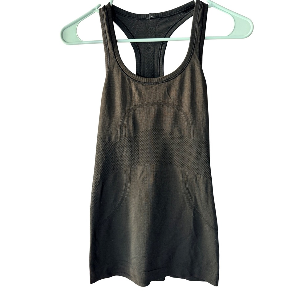 Lululemon Swiftly Tech Racerback Tank Top Black Size 4
